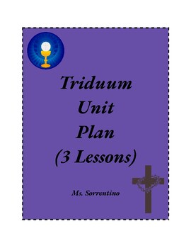 Preview of Triduum Lessons Bundle