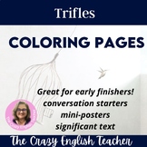 Trifles Coloring Pages/Mini-Posters digital resource Googl