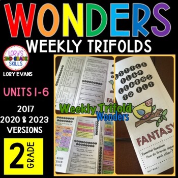 Preview of Trifolds 2nd Grade WONDERS Units 1- 6