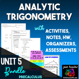 PreCalculus Analytic Trigonometry Bundle Unit 5