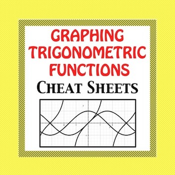 Preview of Trig Functions - Graphing Cheat Sheet
