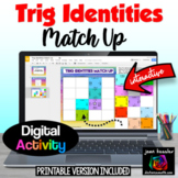 Trig Identities Puzzle Digital plus Printable Version