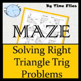 Right Triangle Trigonometry Maze