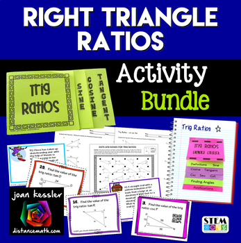 Preview of Right Triangle Ratios Bundle