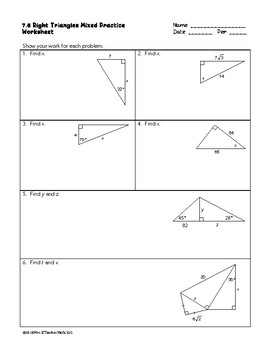 Trig Ratios: Finding Angle Measures Lesson