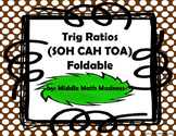 Trig Ratios (SOH CAH TOA) Foldable