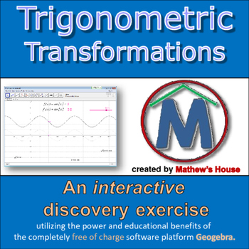 Preview of Trig Translations - interactive discovery exercise