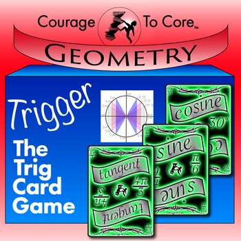 Preview of Trigger, The Trigonometry Card Game: HSF.TF.A.3