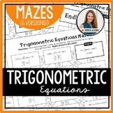 Solving Trigonometric Equations | Mazes