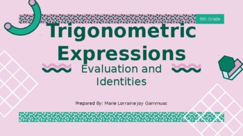 Preview of Trigonometric Expressions - Evaluation and Identities