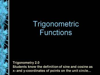 Preview of Trigonometric Functions