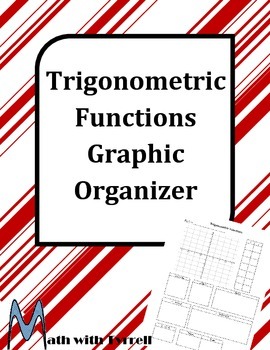 Preview of Trigonometric Functions Graphic Organizer