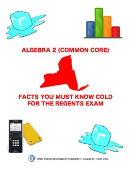 Preview of Algebra 2 Regents Prep Topics to Know