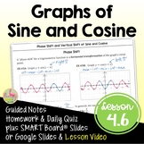 Graphs of Sine and Cosine with Lesson Video (Unit 4)