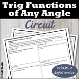 Trigonometric Functions of Any Angle CIRCUIT | DIGITAL and PRINT