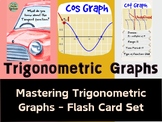 Trigonometric Graphs - Flash Card Set