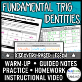 Trigonometric Identities Lesson | Algebra 2 | Video | Note