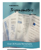 Trigonometric Identities Puzzle Bundle