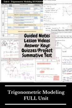 Preview of Trigonometric Modeling - FULL UNIT