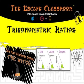 Preview of Trigonometric Ratios Escape Room | The Escape Classroom