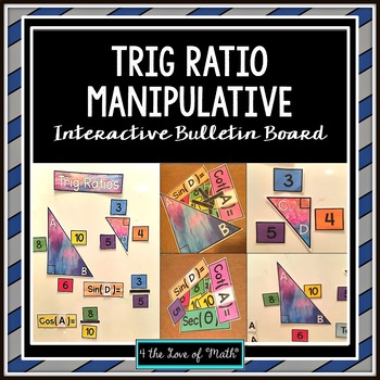 Preview of Free Trigonometric Ratios Manipulative
