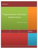 Trigonometric Ratios SOH-CAH-TOA guided notes and powerpoint