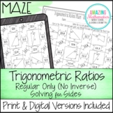 Trigonometric Ratios (Sine, Cosine & Tangent ) Maze - Solv