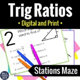 Trig Ratios Activity | Digital and Print