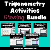 Trigonometry Activities GROWING Bundle - Both Digital & Pr