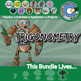 Trigonometry Unit Bundle - Geometry Curriculum - Distance 