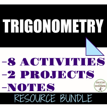 Preview of Trigonometry Resource Bundle