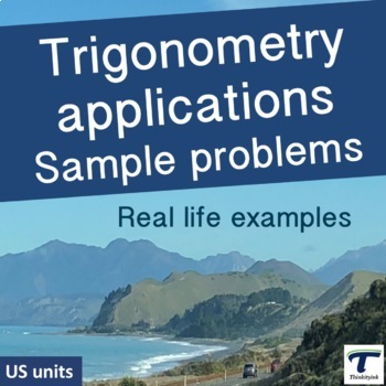 Preview of Trigonometry Applications: Sample problems (US units)