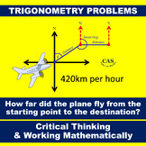 Trigonometry Bearing Problems 1-Critical Thinking