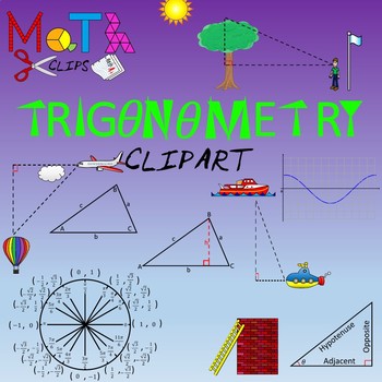 Preview of Trigonometry Clipart