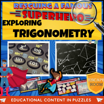 Preview of Trigonometry Escape Room