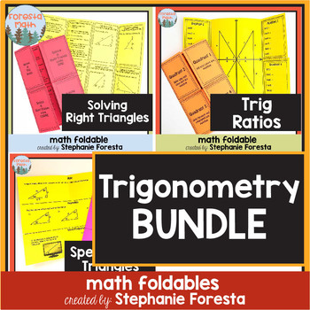 Preview of Trigonometry Bundle