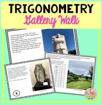 Preview of Trigonometry Gallery Walk Activity