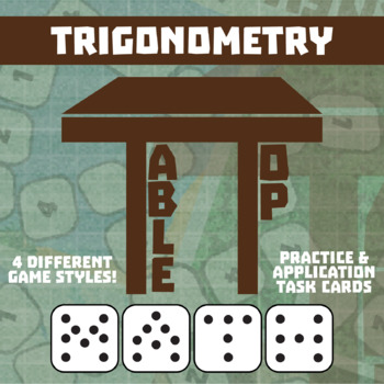 Preview of Trigonometry Game - Small Group TableTop Practice Activity