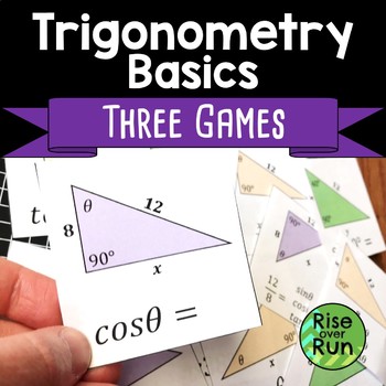 Preview of Trigonometry Games for High School Geometry