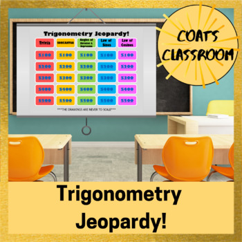 Preview of Trigonometry Jeopardy! Review Game