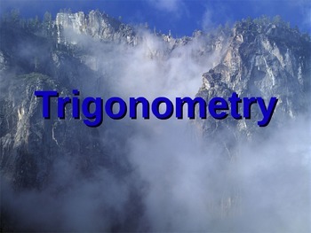 Preview of Trigonometry Part 2