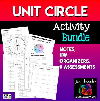 Preview of Unit Circle Activity Pack