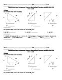 Trigonometry Review Quiz