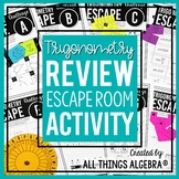 Trigonometry Review | Escape Room Activity