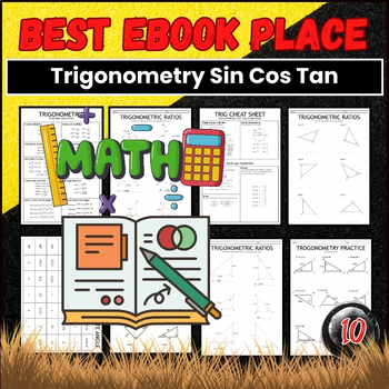 Preview of Trigonometry Sin Cos Tan Worksheets