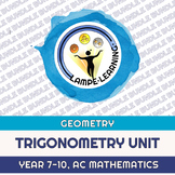 Trigonometry Unit - PPT Lessons and Scaffold