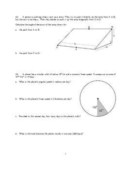 18.4 problem solving with trigonometry answer key