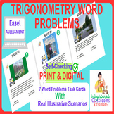 Trigonometry Word Problems- Practical Scenarios With Illus