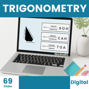 Preview of Trigonometry for High School Geometry Complete Digital Lesson CCSS HSG-SRT.C.6