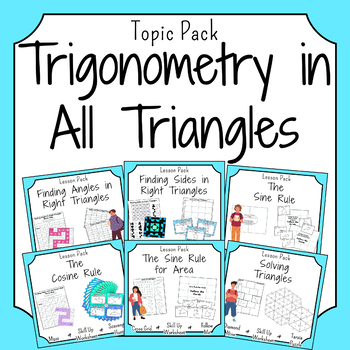 Preview of Trigonometry in All Triangles Bundle